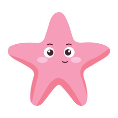 starfish drawing cartoon