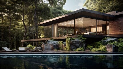 Integrating nature into architecture: Shots of homes where natural elements are integrated into the