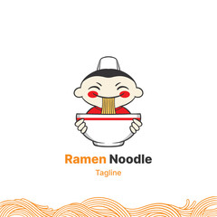 chef noodles logo, deliciouse asian noodles