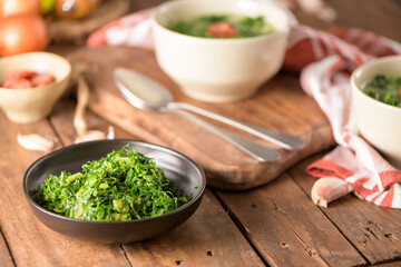 Caldo verde soup
