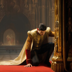 A Prince on His Knees