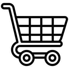 Shopping Carts Outline Icon