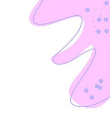 pink wave elemen motif aesthetic 