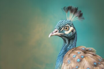 Obraz premium portrait of a peacock