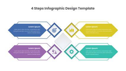 Infographic design template presentation, Infographic element, timeline