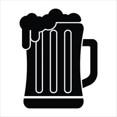 beer icon vector design template
