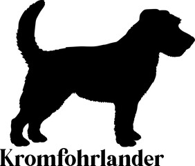 Kromfohrlander. Dog silhouette dog breeds logo dog monogram logo dog face vector
SVG PNG EPS