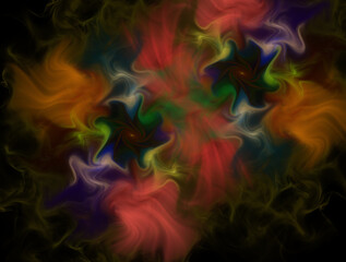 Imaginatory fractal abstract background Image