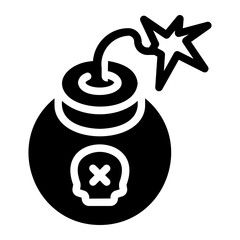 bomb Solid icon