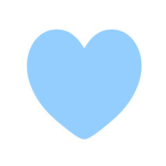 Blue heart icon