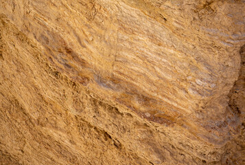 Orange stone texture and background. Geology concept 