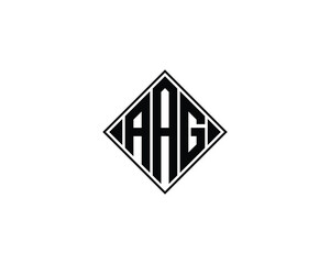 AAG logo design vector template