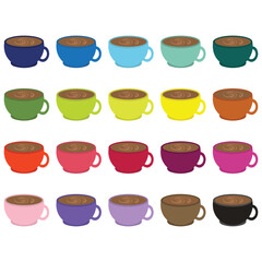 Coffee Cup Tea Cup Clipart Cartoon
