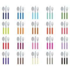 Cutlery Set Clipart Design Kitchen item
