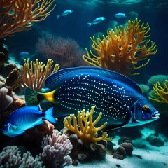 Obraz premium Explore the depths of sea