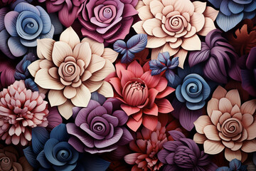 Floral Background Floral Wallpaper Floral Image Flower Background Flower Image Flower Wallpaper Illustration 