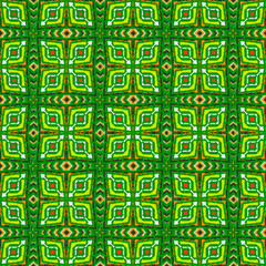 Fototapeta premium Geometric shapes, rhombus tiles arranged in seamless