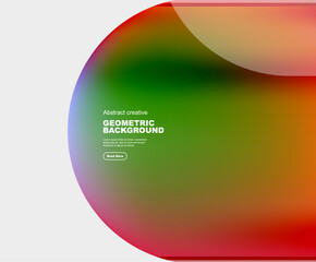 Minimal geometric vector abstract background