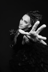 artistic rock musician
