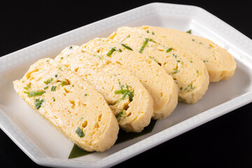 九条ねぎ入り出汁巻きたまご