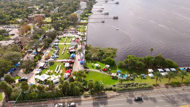 Super scenic garage sale extravaganza at Rockefeller Gardens Ormond Beach Florida 2023