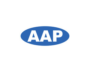 AAP logo design vector template