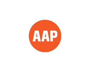 AAP logo design vector template