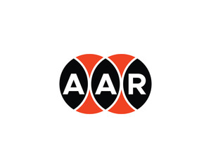 AAR logo design vector template