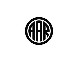 AAR logo design vector template
