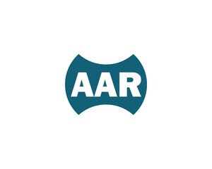 AAR logo design vector template