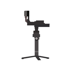 Vector gimbal illustration with white background.