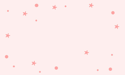 Vector frame border star shape for your text background