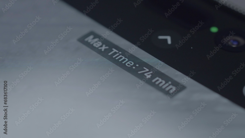 Poster close-up of icons on phone screen. action. software icons on phone screen. stylish program icons on 
