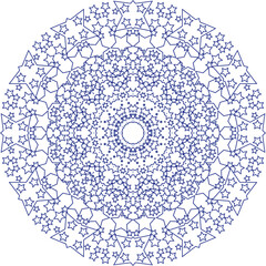  Beautiful Mandala with vector design