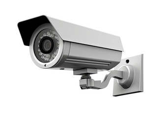 Security camera isolated on transparent background