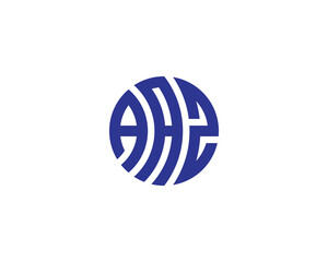 AAZ logo design vector template