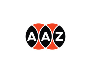 AAZ logo design vector template