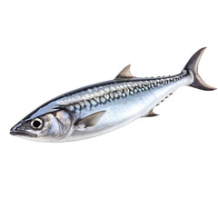 Obraz premium Tuna Mackerel Isolated