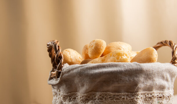 Close Up Traditional Brazilian starch biscuit