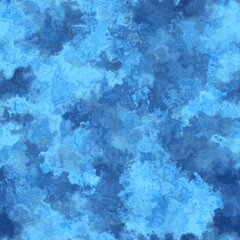Blue background and texture stone seamless 2D illustration