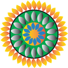 background with circles