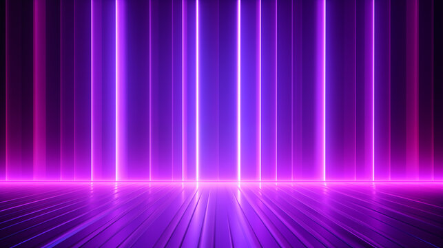 dark purple line Light Abstract Technology background for computer graphic website internet and technology. Neon wave. motion move blur