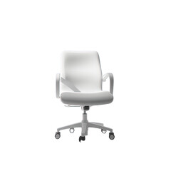 Fototapeta premium White Office Chair