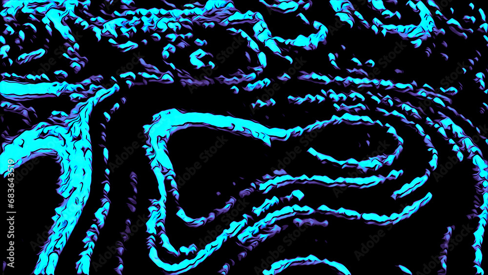 Aufkleber abstract concept of web network data and communication particle lines. motion. technological backgro