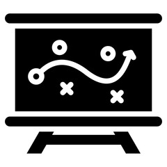 Strategy Glyph Icon