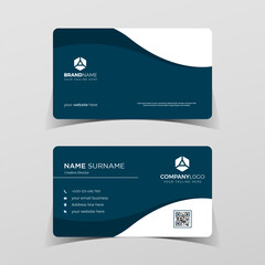 Business card template design.