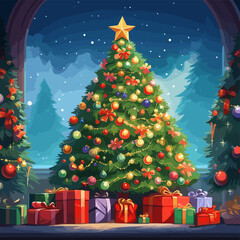 celebrate, decorate, festive, glowing, glittering, gold, noel, merry, ornament, shiny, seasonal, new year, xmas, model, event, tradition, minimal, repeat, print, trendy, toy, snowflake, magical, ribbo