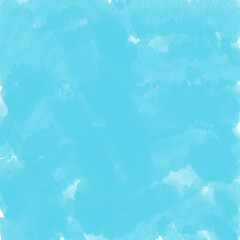 Brush Stroke Sky Blue background Cyan brush art