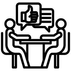 Feedback Session Outline Icon