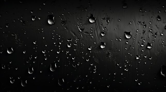Rain On Black Background, Wallpaper Pictures, Background Hd 